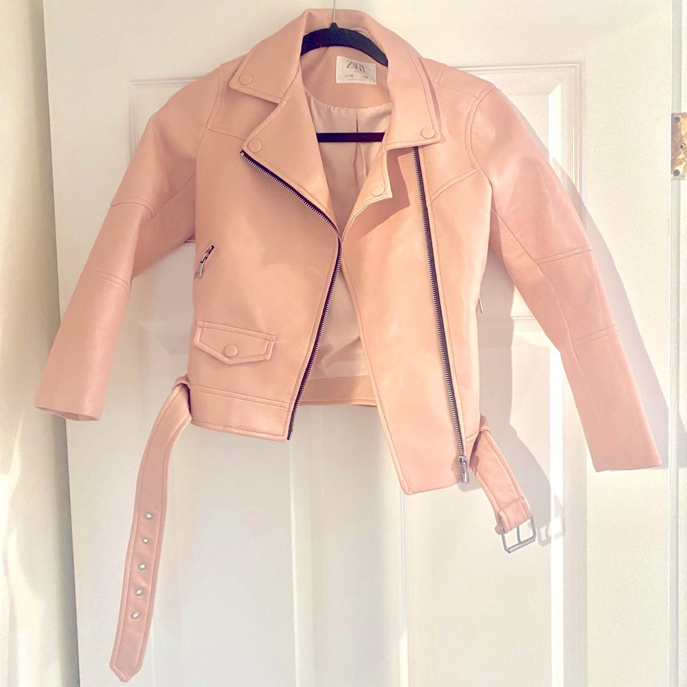 Girls Zara Moto jacket in size 10
